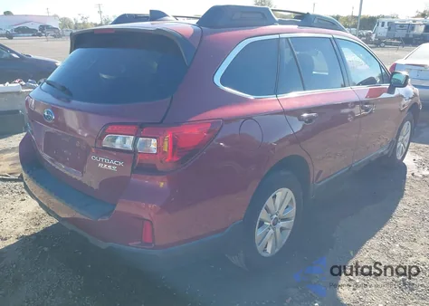 2017 Subaru Outback 2.5I Premium из США, поврежденный, VIN 4S4BSAFC5H3249118